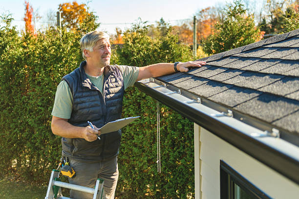 Professional Storm Damage Roof Repair technician working in Bloomington, ID